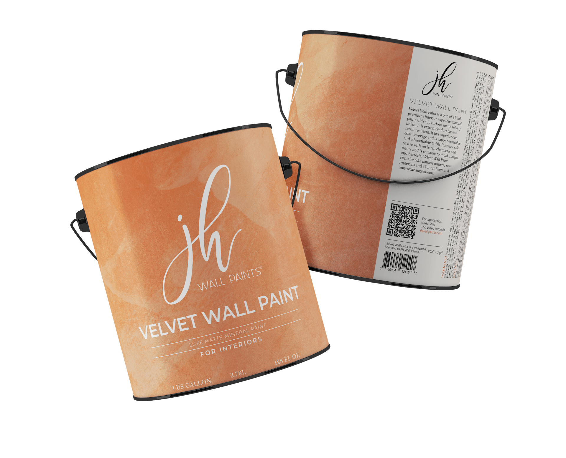 Interior Velvet Finish Paint - Gallon - JH Wall Paints